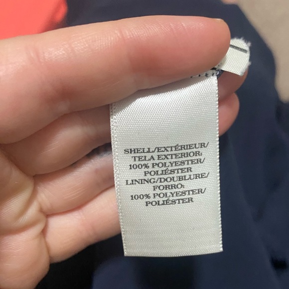 Ann Taylor Flowy Navy Blue Sundress in size XSP - Picture 5 of 5